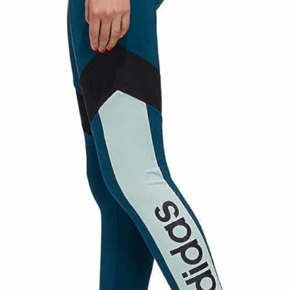 Adidas High Rise Leggings L NWT - Picture 7 of 7
